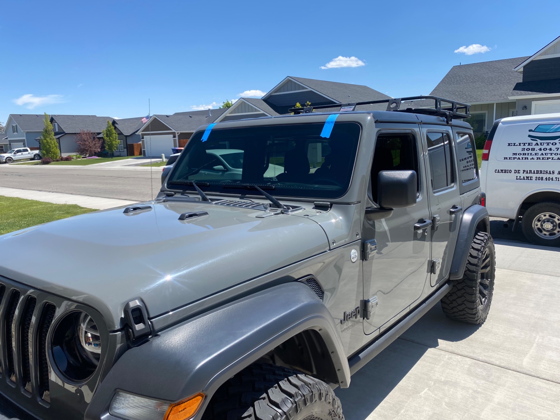 Jeep Wrangler Windshield